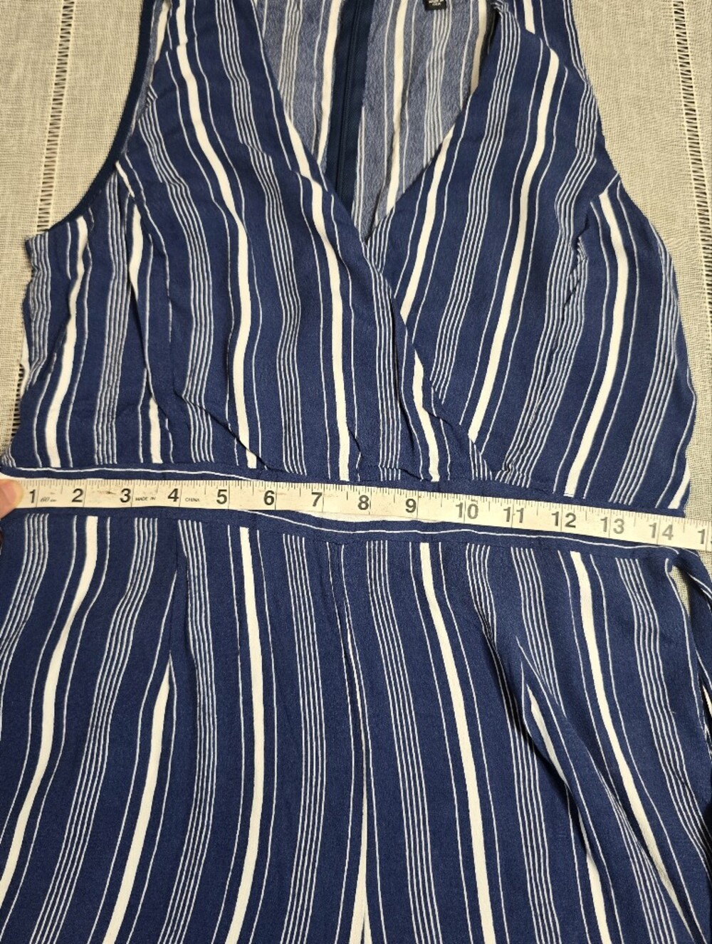 Lulus Womens Blue Jumpsuit Size Medium - Picture 11 of 16